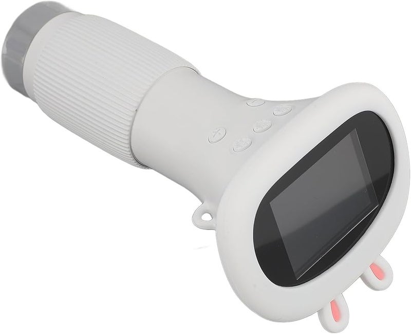 White Digital Microscope For Kids 1000x Magnification 2 Inch Screen 8 LED Lights Science Educational Gift - Image 3