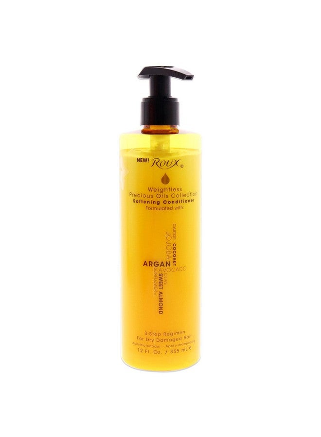 Roux Weightless Precious Oils Softening Conditioner By Roux For Unisex 12 Oz Conditioner - Image 2
