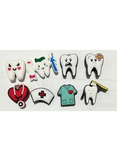 Marimari 8 Pieces Slipper Ornaments Dentist 