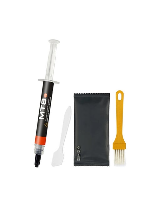 4g Tube Thermal Paste High-Performance Thermal Grease Safe Non-Conductive Thermal Compound - Nano 12.8W/m·K 5-Year Lifespan for Computer, CPU, GPU Cooling (-50°C to 250°C)