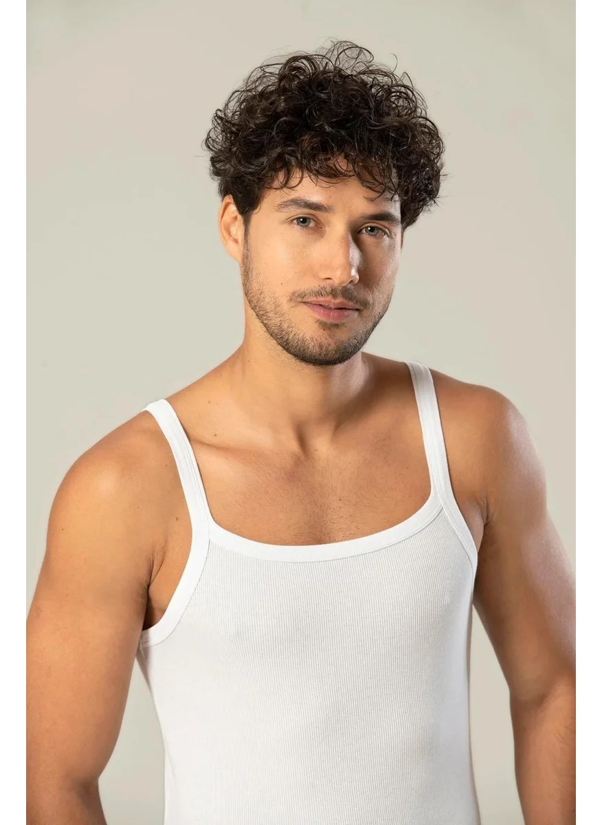إيردم Men's Thin Strap Camisole Undershirt 1117 - 3 Pieces