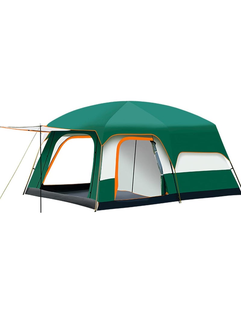 DubaiGallery Luxury Tents for Camping Large Family Tent with Rooms 8-12 People Waterproof Two-Bedroom and One-Living Room Design - Image 2