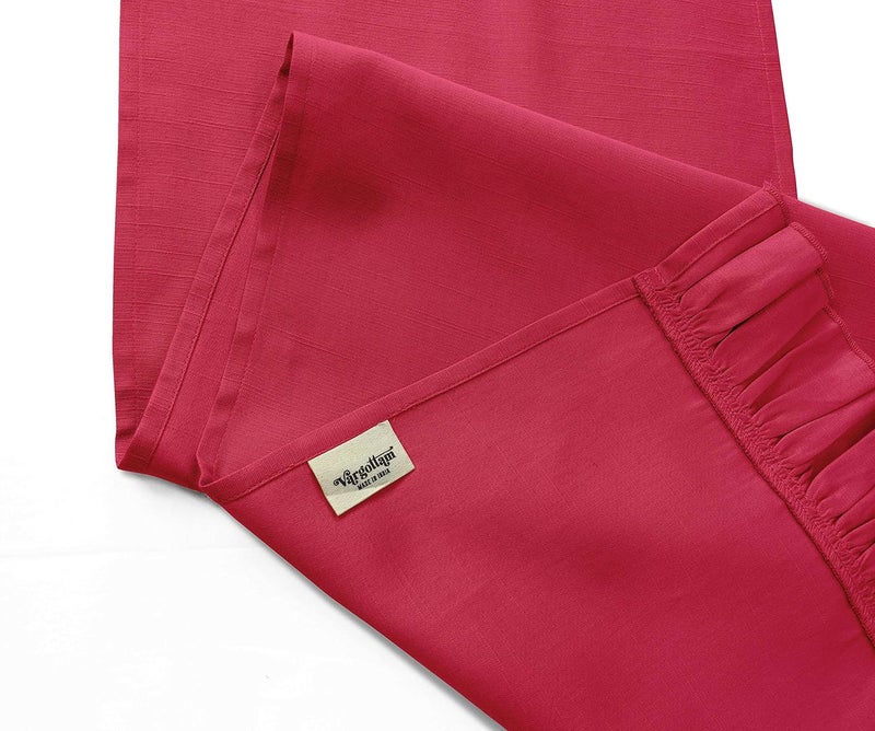 Vargottam Fuschia Pink Home Décor Washable Dining Table Cotton Slub Table Runner Home Table Linen Layout-14 x 48 Inch - Image 5