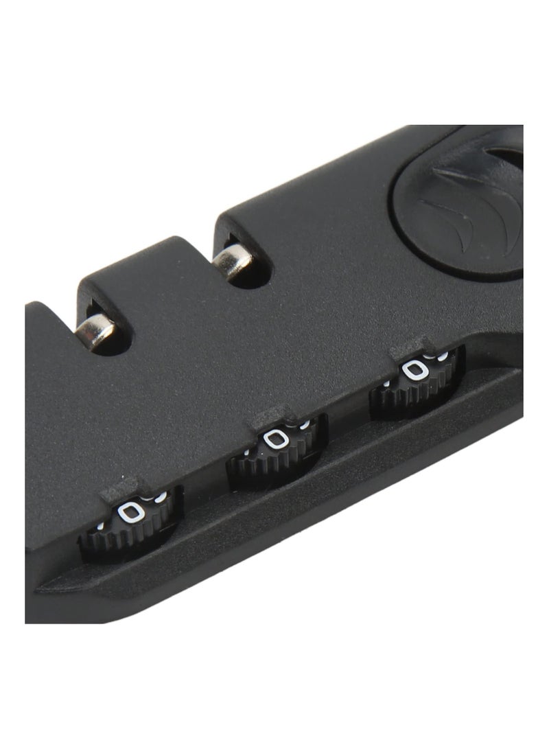 SOLARAE Luggage Password Lock, 3 Digit Password High Security Frosted Texture Replacement Code Combination Travel Luggage Lock for Suitcases, Travel Cases, Tool Boxes(4 PCS) - Image 3