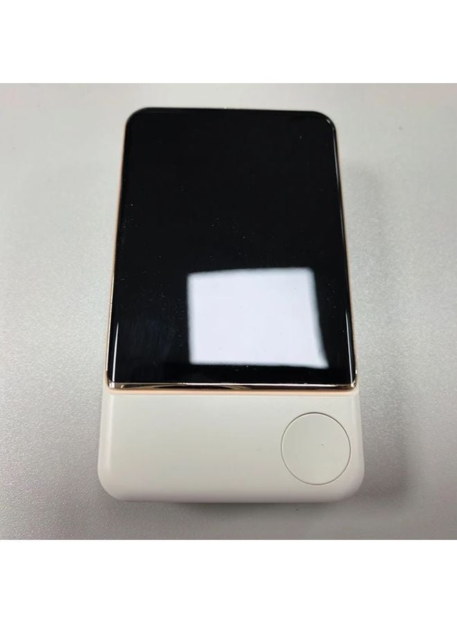 مصباح العلاج العطري الأبيض، مرطب محمول بالUSB بشاشة رقمية فائقة الهدوء - Image 1