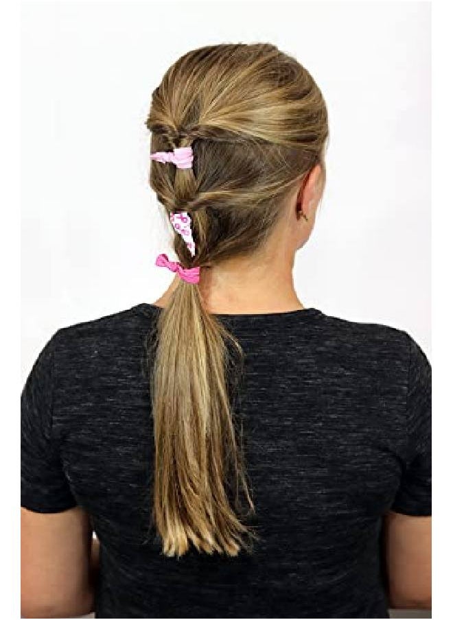 Kenz Laurenz Hair Ties No Crease Ponytail Holders Brown (Available In Lots Of Pack Quantities) Ouchless Elastic Styling Accessories Pony Tail Holder Ribbon Bands By (20 Pack)  - Image 5