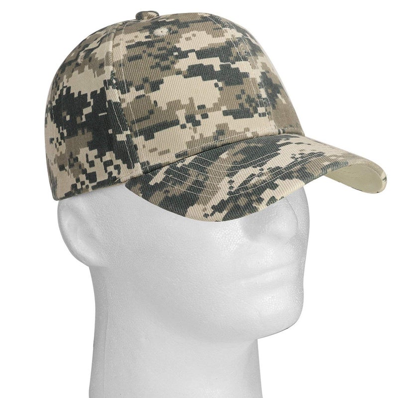 Falari Baseball Cap Adjustable Size for Running Workouts and Outdoor Activities All Seasons (1pc Digital Camo) - Image 5