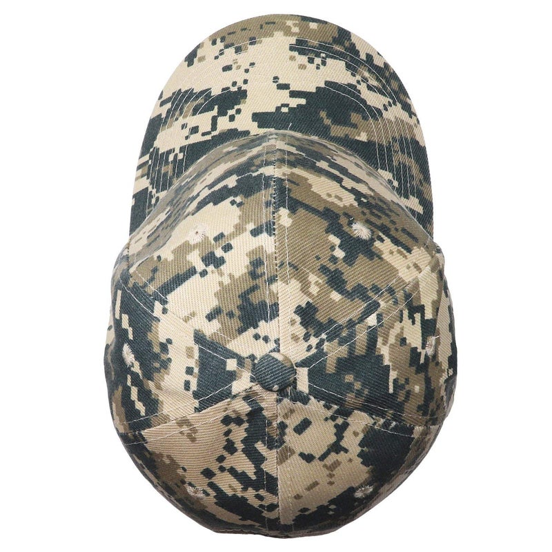 Falari Baseball Cap Adjustable Size for Running Workouts and Outdoor Activities All Seasons (1pc Digital Camo) - Image 4