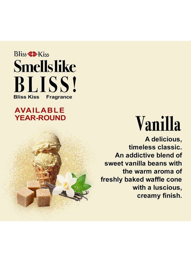 Bliss Kiss Vanilla Fragrance Nail Oil Cuticle Dropper Wvitamin E & Jojoba⏤Nail Strengthener Nail Growth Treatment For Brittle Peeling Breaking Thin Nails 0.5Oz  - Image 5