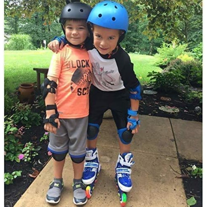 Jorunb Bike Helmet, Adjustable Cycling Helmet, Bicycle Helmet for Skateboard Roller Skateing Bicycle Scooter blance Bike - Image 2