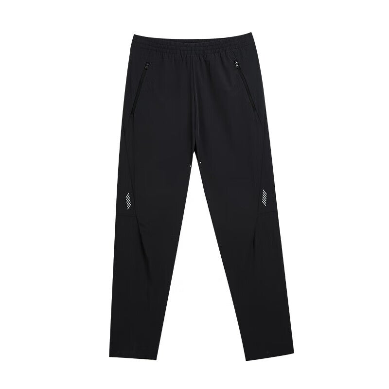 KAWASAKI Men's Woven Badminton Training and Competition Quick-Dry Casual Pants C1532 Black L