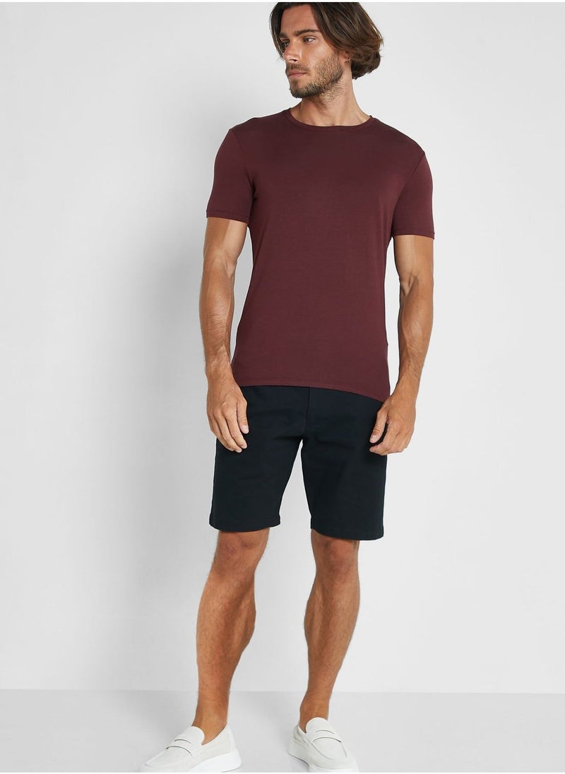 Marks & Spencer Essential Crew Neck T-Shirt - Image 5