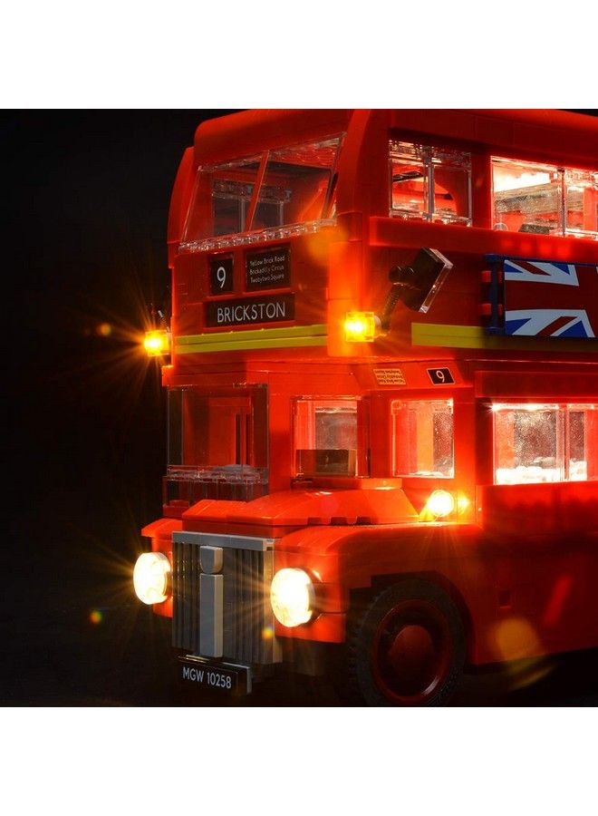 BRIKSMAX Led Lighting Kit For London Bus Compatible With Lego 10258 Building Blocks Model Not Include The Lego Set - Image 3