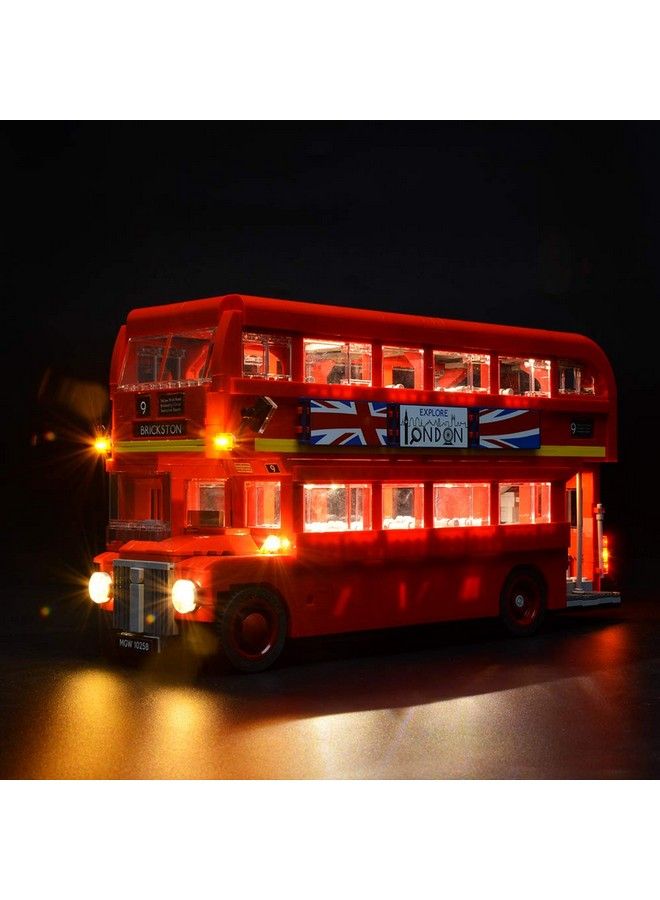 BRIKSMAX Led Lighting Kit For London Bus Compatible With Lego 10258 Building Blocks Model Not Include The Lego Set - Image 2