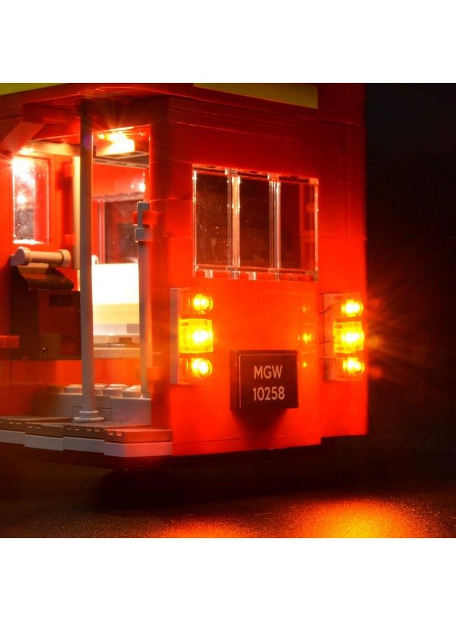 BRIKSMAX Led Lighting Kit For London Bus Compatible With Lego 10258 Building Blocks Model Not Include The Lego Set - Image 5