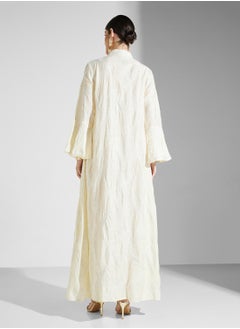 Khizana Bell Sleeved Embroidered Jalabiya  - Image 2