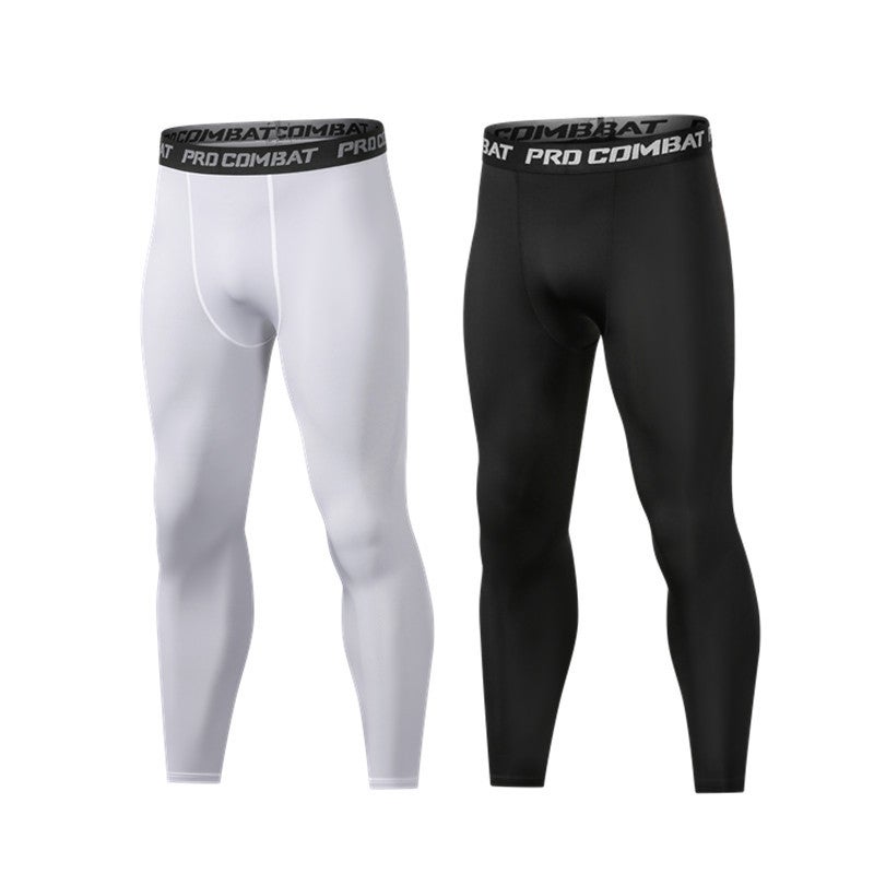 Sports Fitness Pants Nine-Point Basketball Football Training Leggings For Children And Adults, High Elasticity, Quick-Drying, Compression, Breathable, And Fast-Drying - Image 2