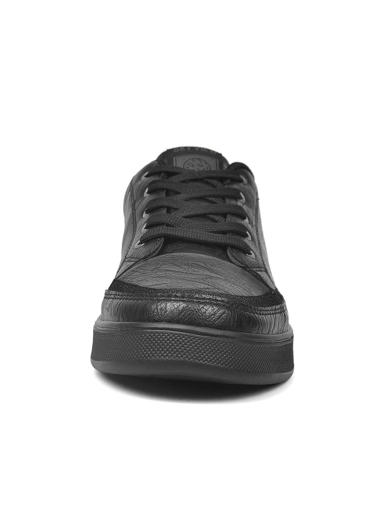 Sky View Men's Shoes Low Top Sneaker Classic Casual Sneakers for Men Comfortable Leather Fashion Shoes - Image 4