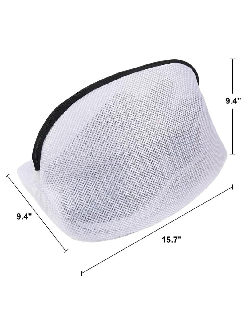 Oasisgalore Shoe Washing Bags Set, 3 Durable Mesh Laundry Bags with Zip Closure for Sneakers and Running Shoes  - Image 2