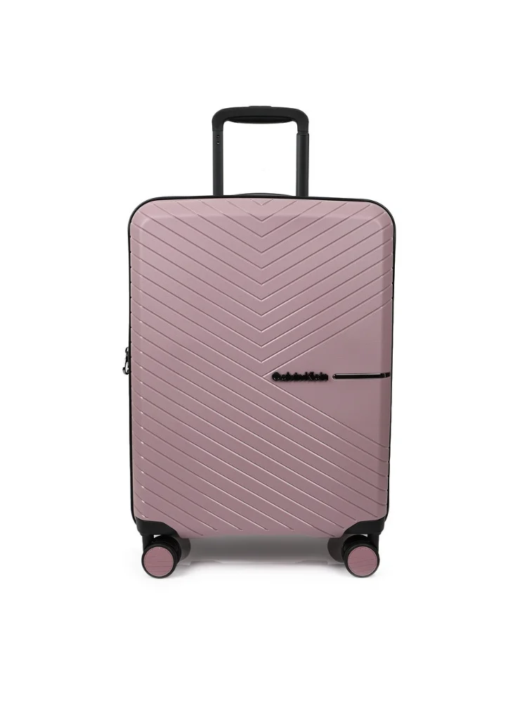 CALVIN KLEIN Sustain 2.0 Hardside Spinner Luggage On Wheels, Ultra Lightweight ABS, 4 Double Wheels Color Toadstool