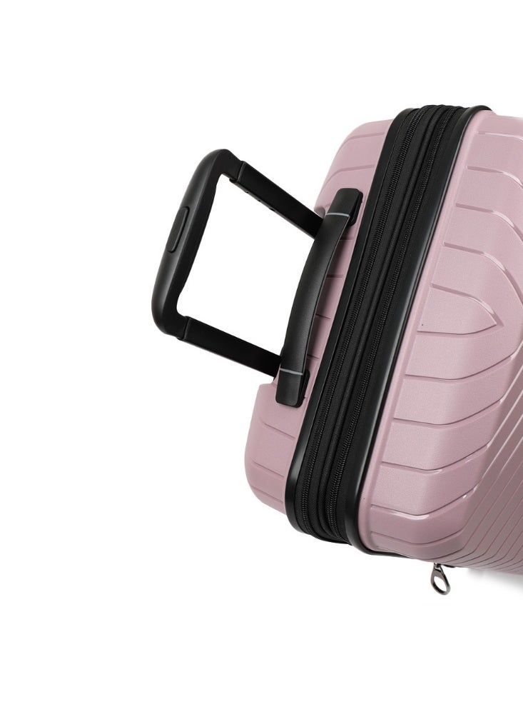 CALVIN KLEIN Sustain 2.0 Hardside Spinner Luggage On Wheels, Ultra Lightweight ABS, 4 Double Wheels Color Toadstool  - Image 4