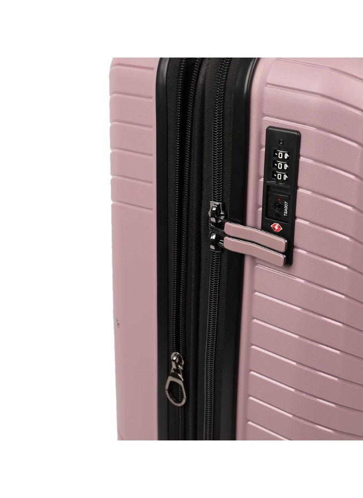 CALVIN KLEIN Sustain 2.0 Hardside Spinner Luggage On Wheels, Ultra Lightweight ABS, 4 Double Wheels Color Toadstool  - Image 5