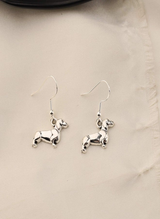 SEIRAA Dachshund Dog Earrings Doxie Mom Gifts Ideas Puppy Animal Dog Lover Jewelry (Dachshund Dog Earrings) - Image 5