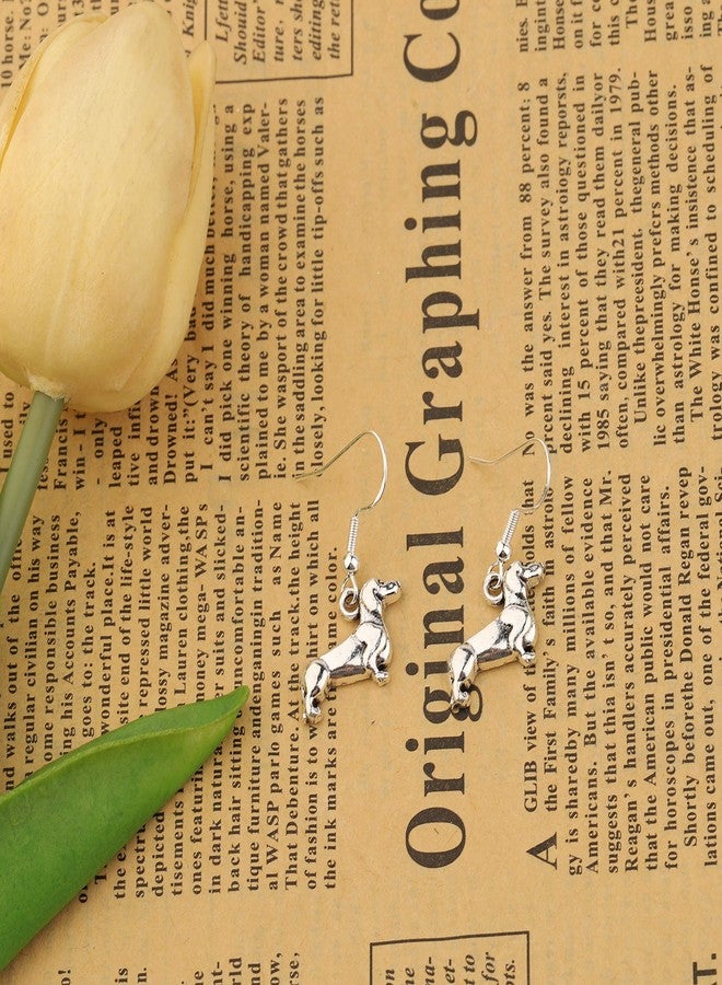 SEIRAA Dachshund Dog Earrings Doxie Mom Gifts Ideas Puppy Animal Dog Lover Jewelry (Dachshund Dog Earrings) - Image 3