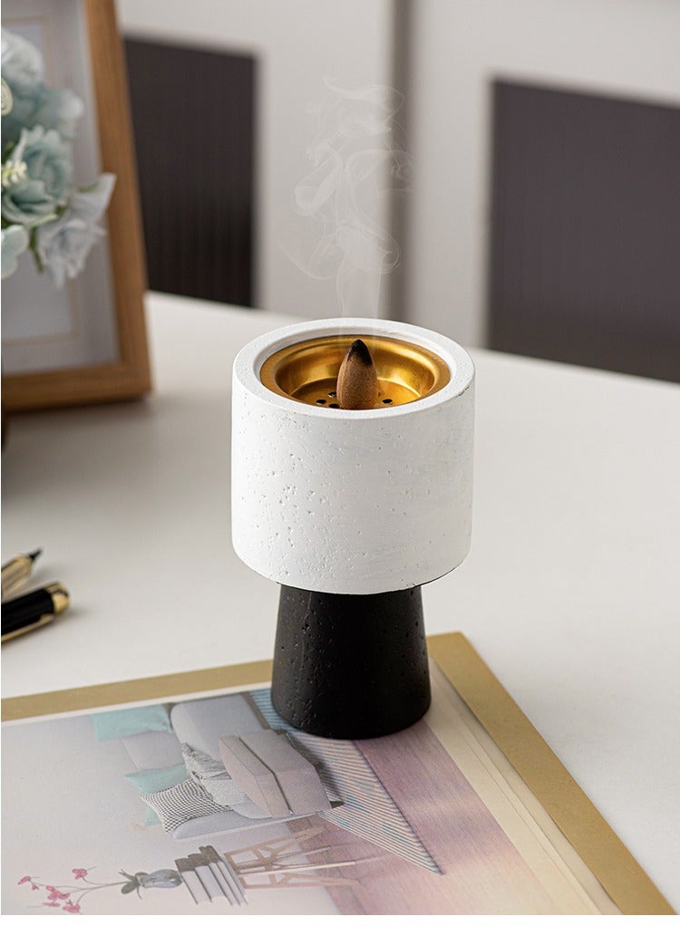 Aromatherapy stove, home atmosphere decoration, handheld incense burner holder,Artistic Bukhoor Incense Holder  - Image 2