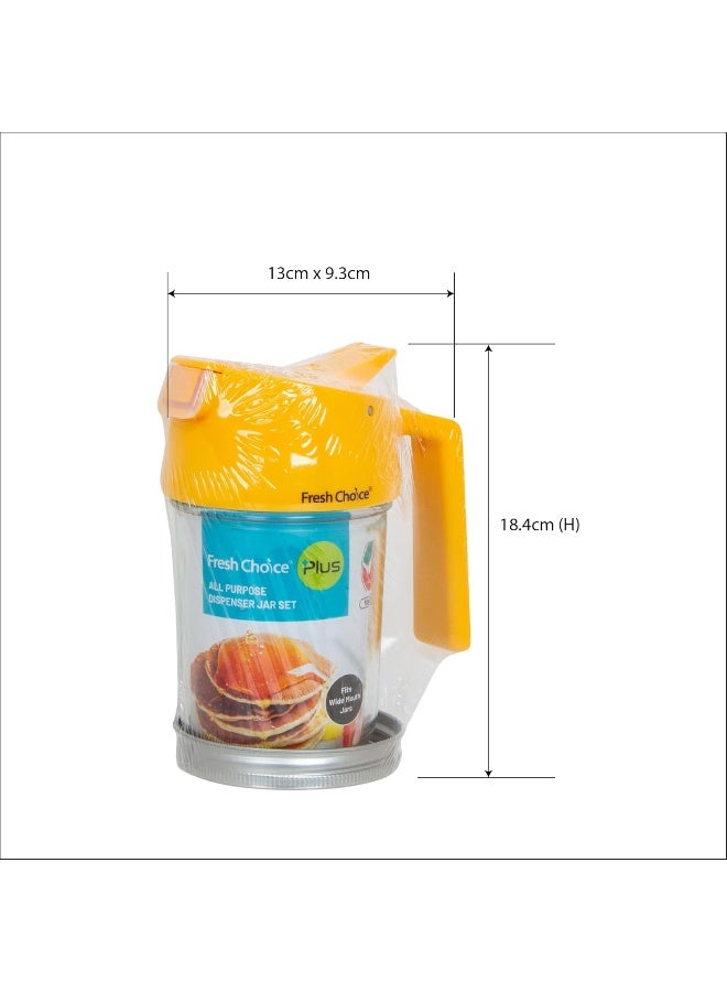 fresh choice طقم برطمانات توزيع متعددة الاستخدامات فريش تشويس - Image 2