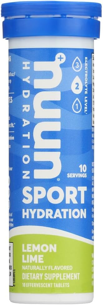 Nuun Active LemonLime Electrolyte Enhanced Drink Tablets6Pack of 10 Tablets6 - Image 1