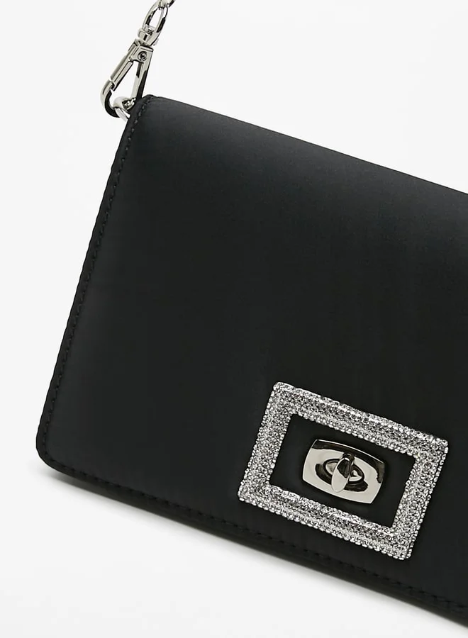 سيليست Women's Embellished Stain Crossbody Bag