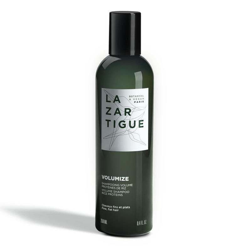Lazartigue Lazartigue Volumize Shampoo Rice Proteins Adds Body  Shine to Fine Hair Vegan Sulfate  Silicone Free 84 floz