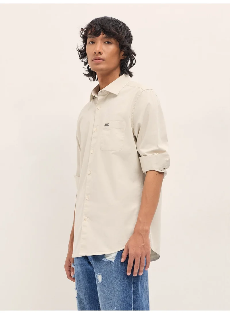 THE BEAR HOUSE  Men’s Long Sleeve Shirt – Classic, Comfortable and Stylish Essential for Work, Travel or Casual Outings for Men | Best Price UAE