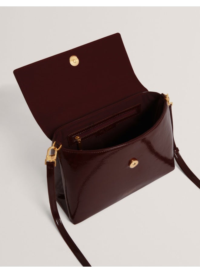 Ted Baker Rose Detail Crinkle Medium Top Handle Ba - Image 5