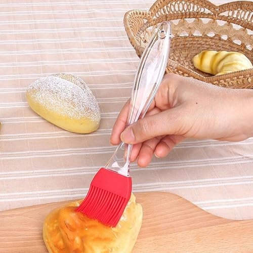 Garth Kitchen Tool 2 Pc – Spatula & Pastry Brush Set for Cake Mixing & Baking – Flexible Silicone Spatula & Oil Brush with Strong Handle for Kitchen, Cooking, Icing, Grilling & Pastry Decoration - Image 4