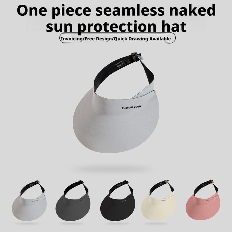 Men's UV Protection Foldable Visor Hat - Image 1