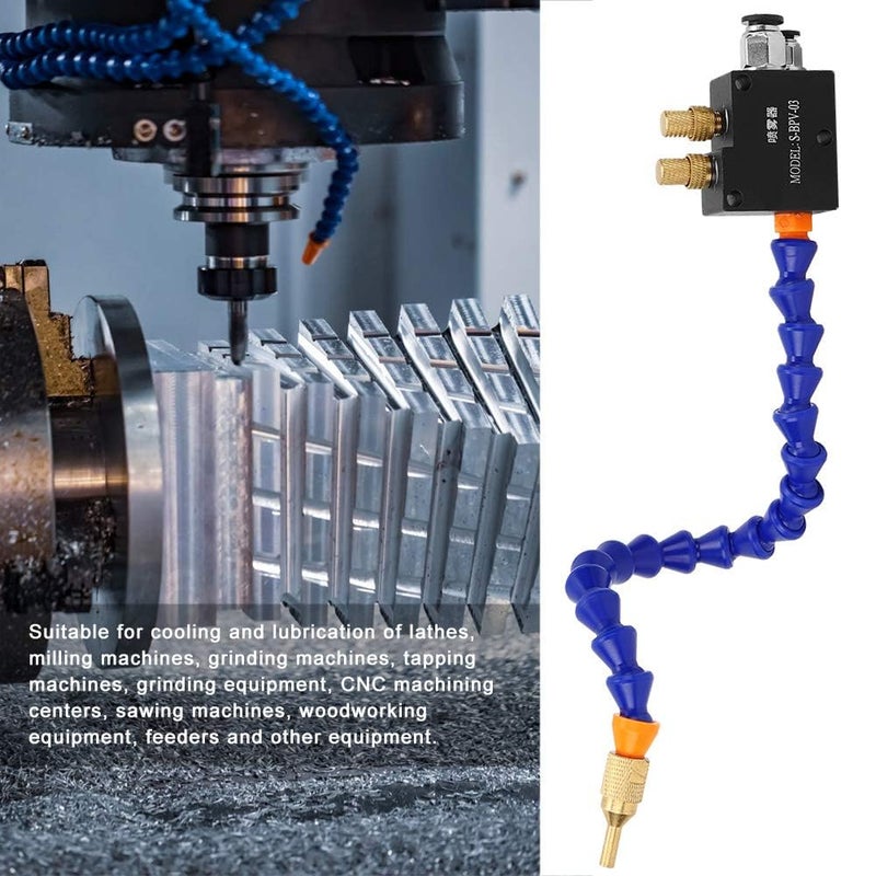 MAXAIR Mist Coolant Lubrication Spray System Magnetic Base for Metal Cutting Engraving Cooling Sprayer Machine for Air Pipe CNC Lathe Milling Drill with - Image 4