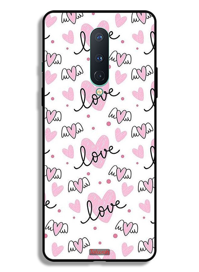 Tolwak OnePlus 8 Protective Case Cover Love And Heart Art Pattern - Image 2
