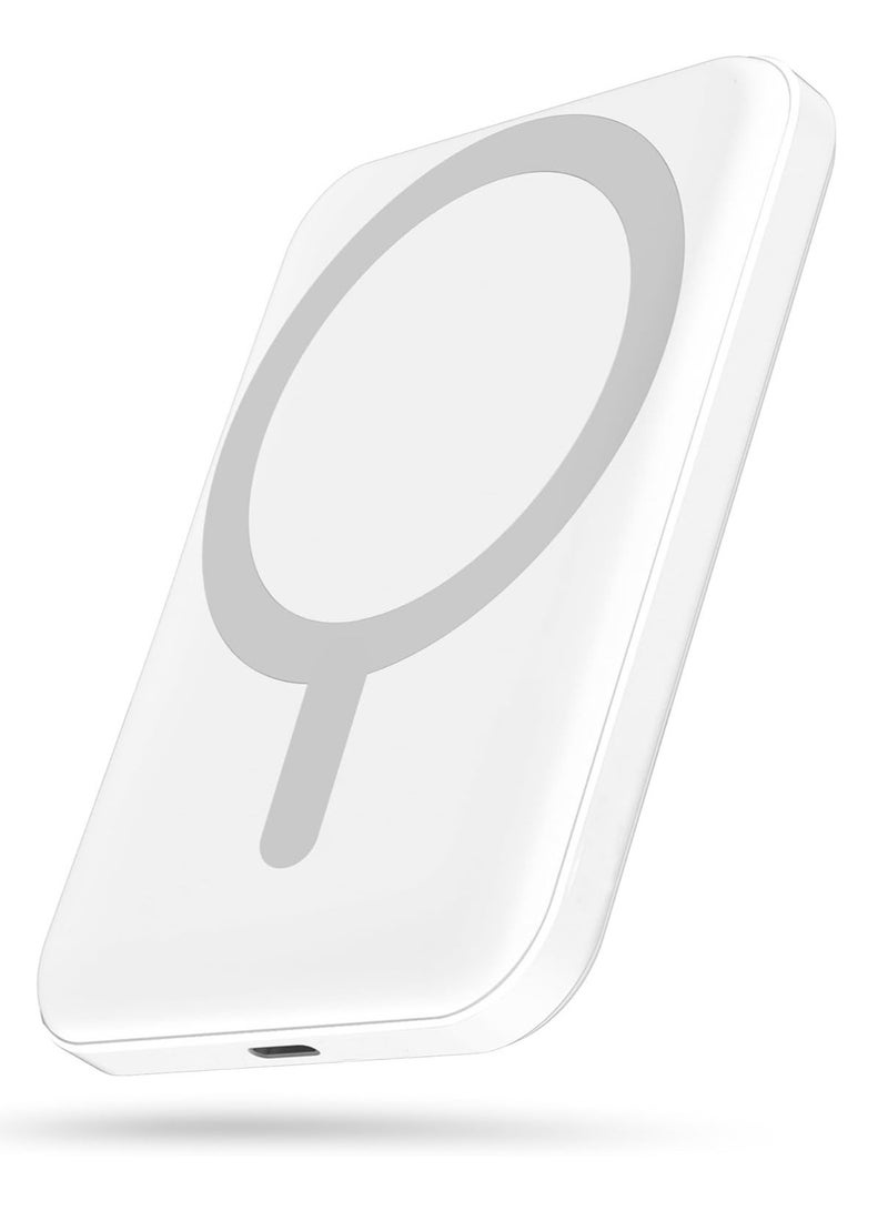 JEEJPV Power Bank 10000 mAh Fast Charge Power Delivery Bank For iPhone 14/13/12/Mini/X/XR/XS Max, S10, Pixel 3/3XL, And More white  - Image 1