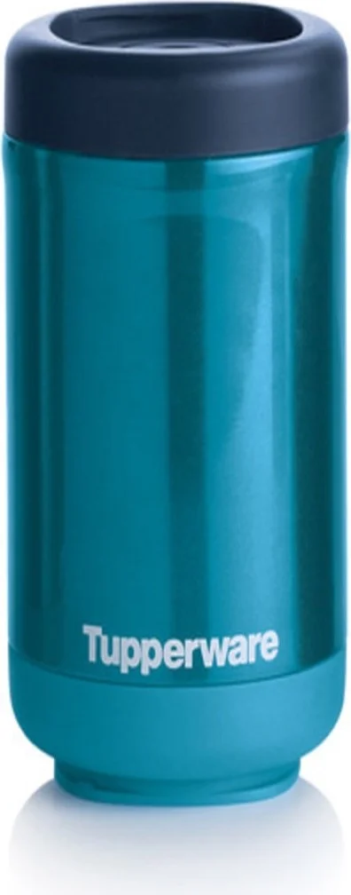 Tupperware Thermal Food Container 475ml Sea Blue Thermos Esc