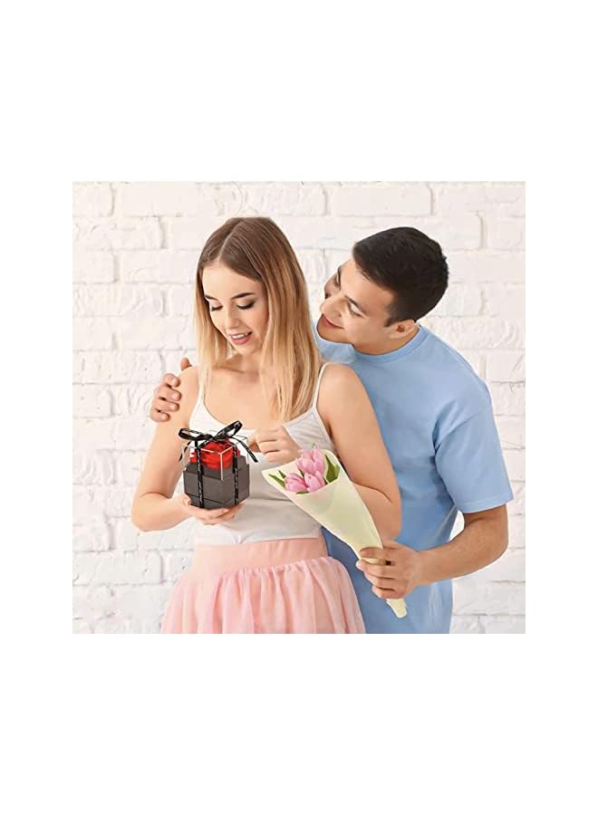 The Bros Gifts for Mom | Eternal Flower Gift with Necklace | Preserved Real Rose Presents for Mothers | Mothers Day Birthday Anniversary Valentine's Day Gifts for Mom from Daughter Son Kids - Image 5