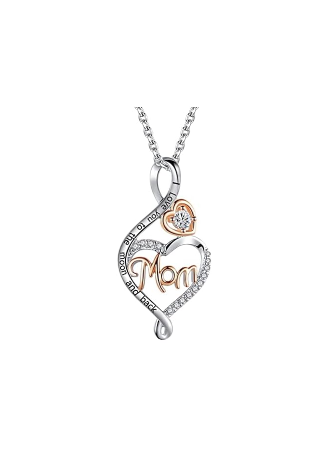 The Bros Gifts for Mom | Eternal Flower Gift with Necklace | Preserved Real Rose Presents for Mothers | Mothers Day Birthday Anniversary Valentine's Day Gifts for Mom from Daughter Son Kids - Image 3