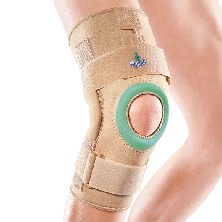 OPPO 1031 HINGED Knee Stabiliser Patella Support Brace Ligament ACL PCL MCL LCL Pain Large - Image 2