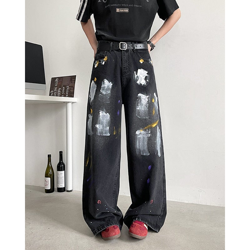Unisex Casual Daily Denim Jeans - Image 2
