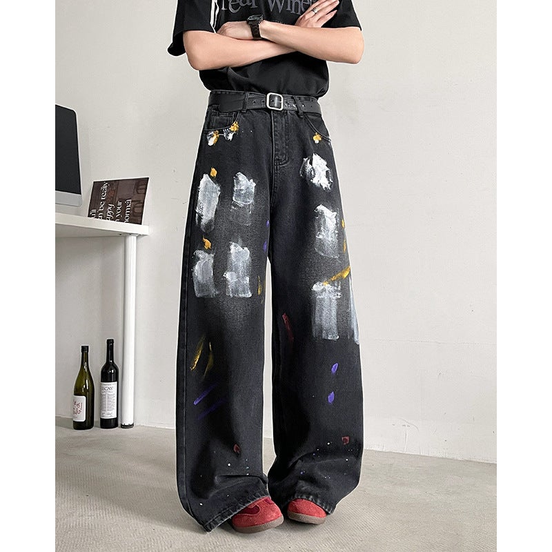 Unisex Casual Daily Denim Jeans - Image 3