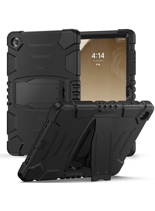 erorex Case For Samsung Galaxy Tab A9+ / X210 PC Hybrid Silicone Tablet Case with Holder - Image 1