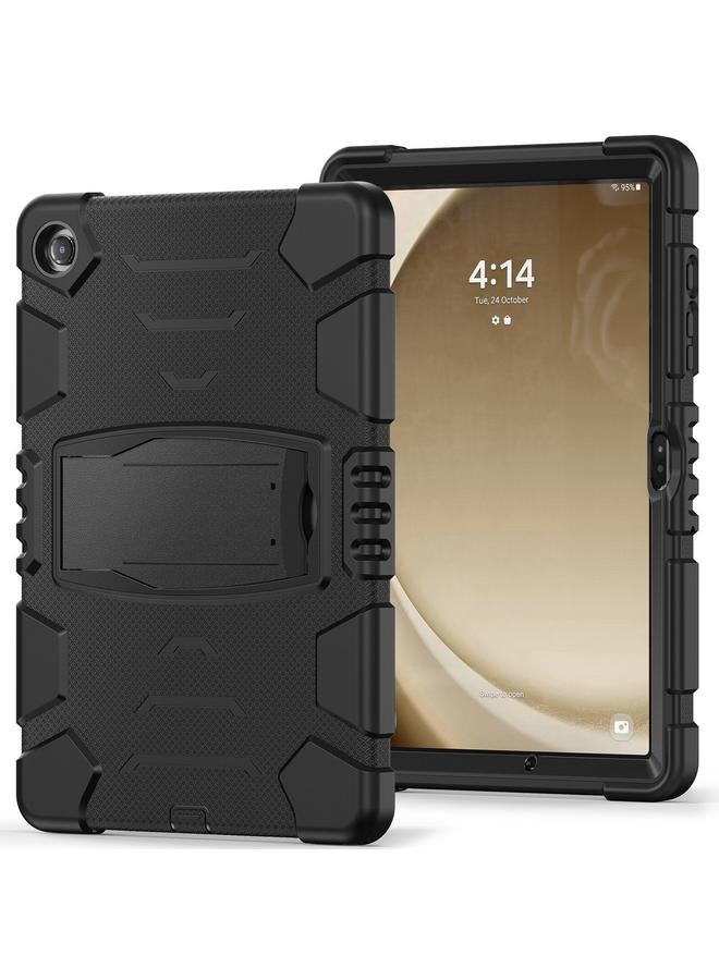 erorex Case For Samsung Galaxy Tab A9+ / X210 PC Hybrid Silicone Tablet Case with Holder - Image 2