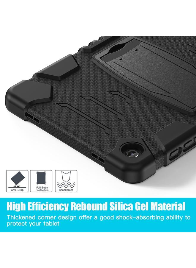 erorex Case For Samsung Galaxy Tab A9+ / X210 PC Hybrid Silicone Tablet Case with Holder - Image 5