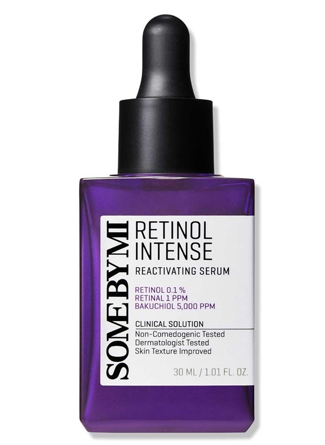 Some By Mi Retinol Intense Reactivating Face Serum | Mild 0.1% Retinol Serum For Anti-Aging And Glass Skin | Improvement Of Post Acne Marks, Skin Texture & Elasticity | 1.01Oz, 30Ml - pzsku/ZECD0B16AD9D38B82F079Z/45/_/1728596166/a49c3940-703d-4c39-9d9b-fec4d3495224